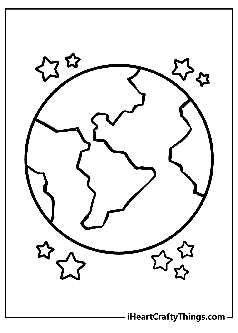 Earth Coloring Pages 20 Free Printables 