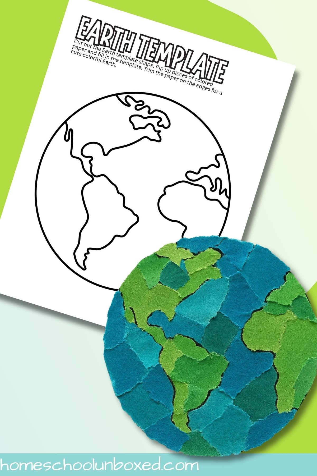 Globe Printable Template