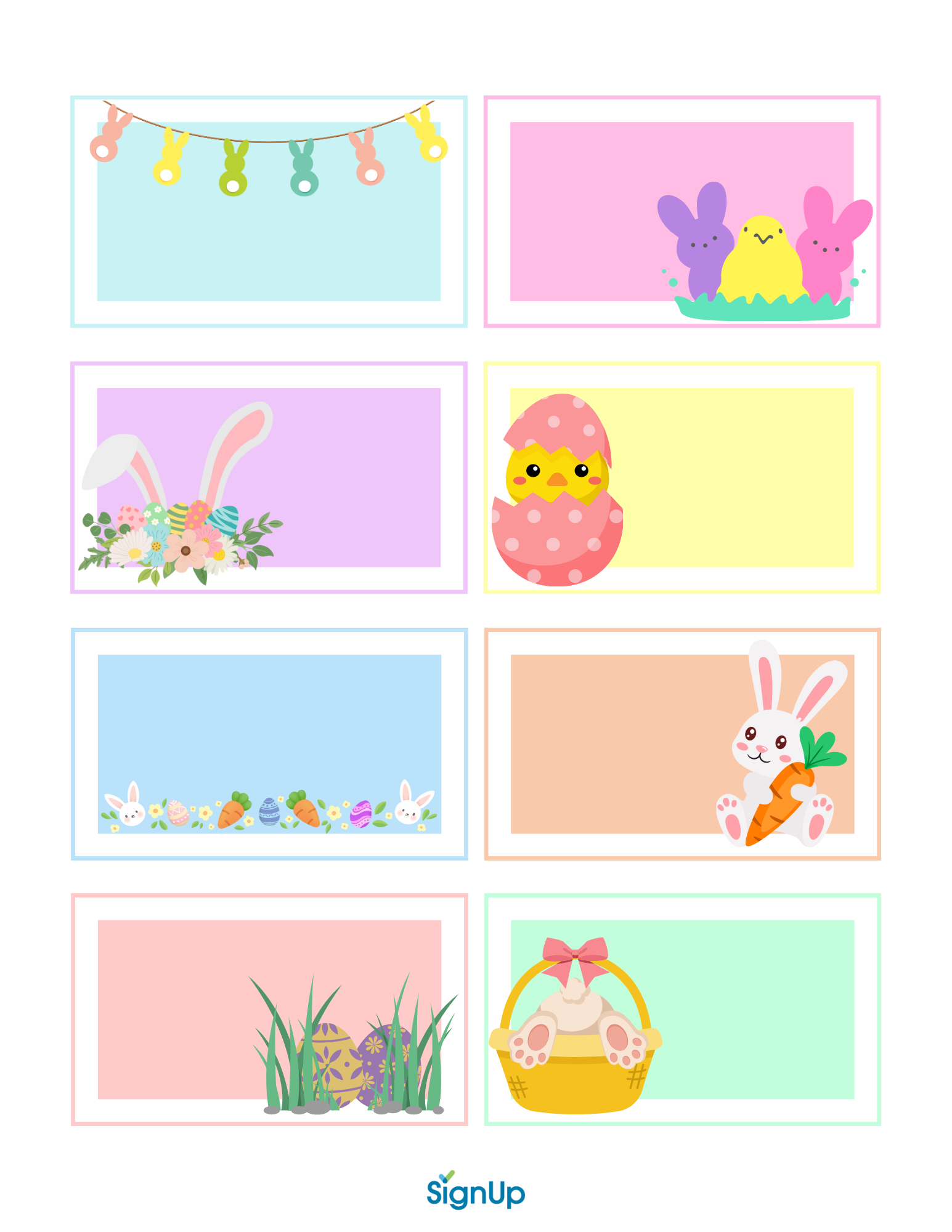 Free Printable Blank Scavenger Hunt Template