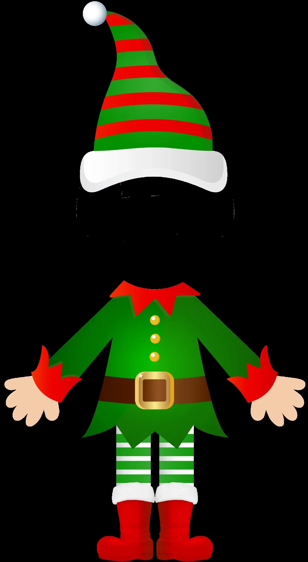Elf Yourself Blank Printable PNG Template Kapwing