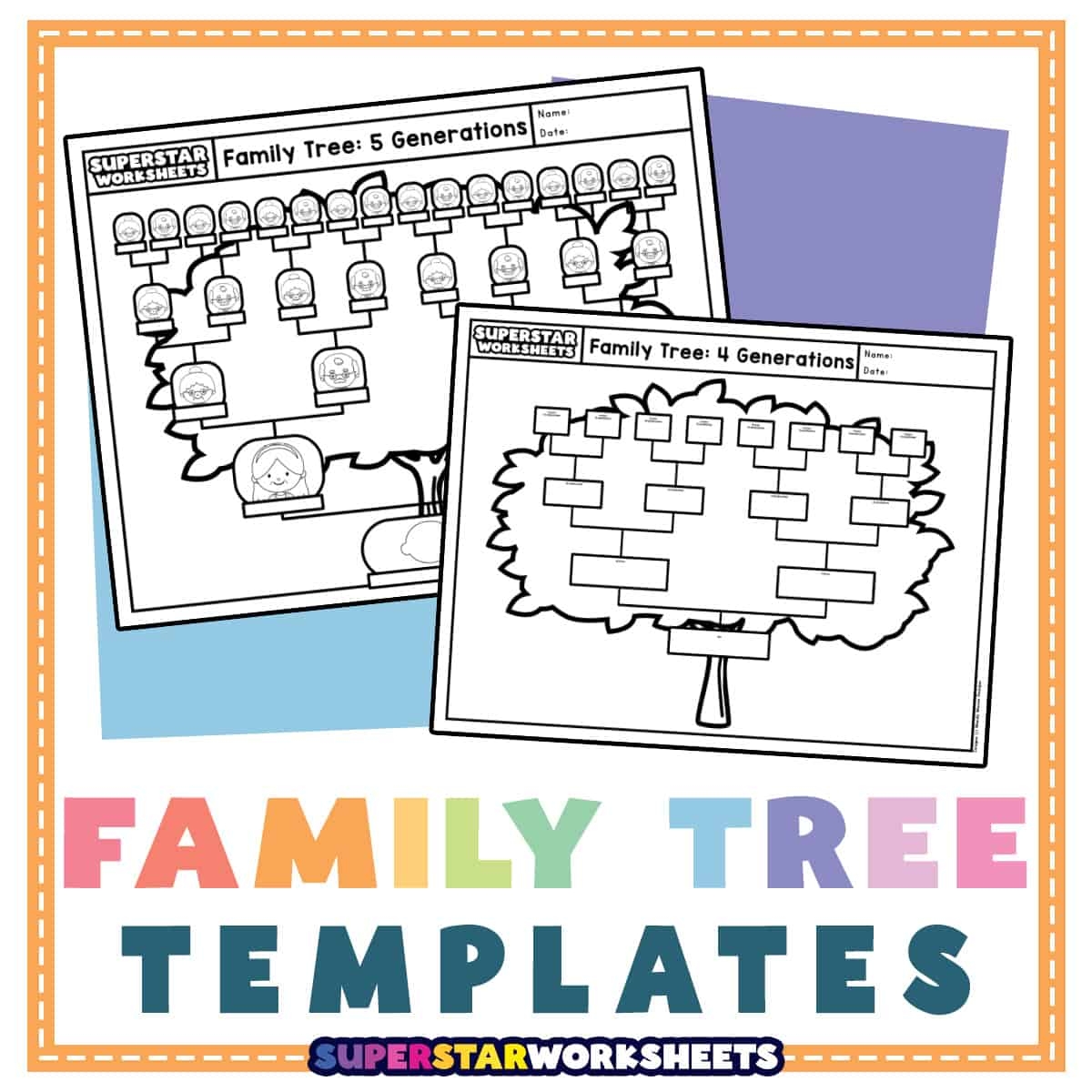 Free Printable Family Tree Template Pdf