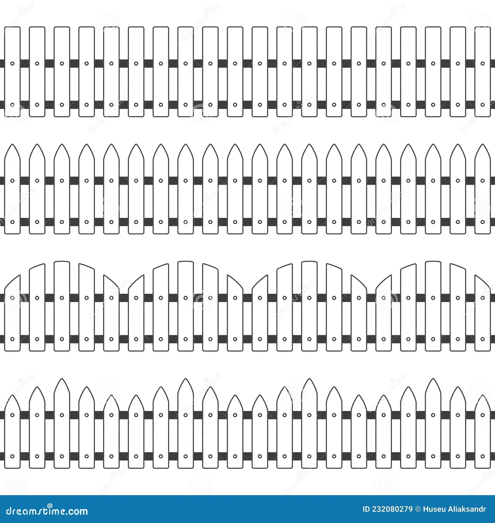 Fence Template Printable