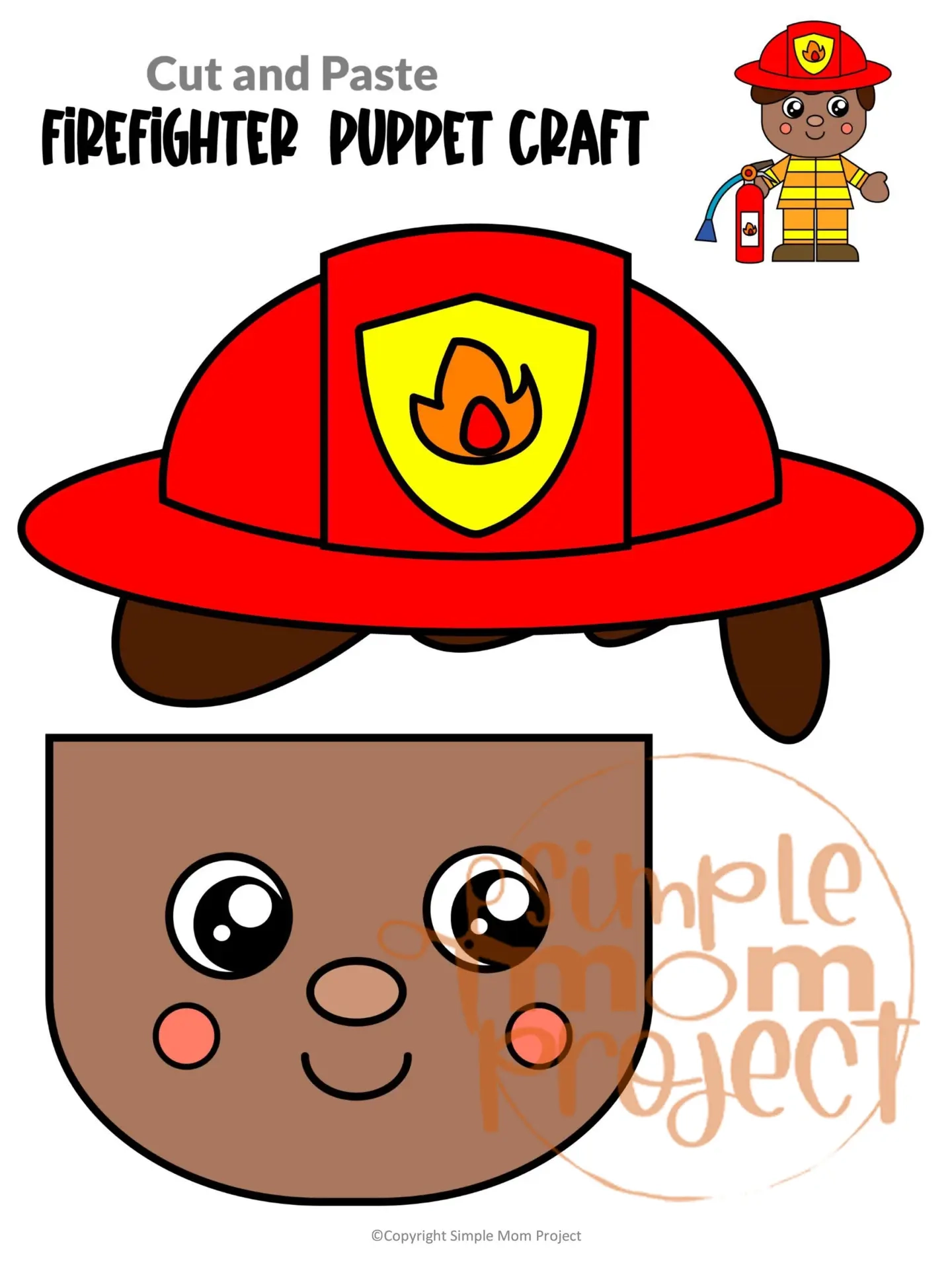 Fireman Hat Template Printable