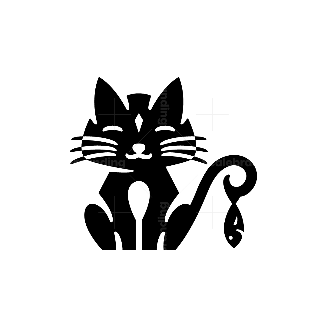 Fish And Black Cat Logo Scalebranding
