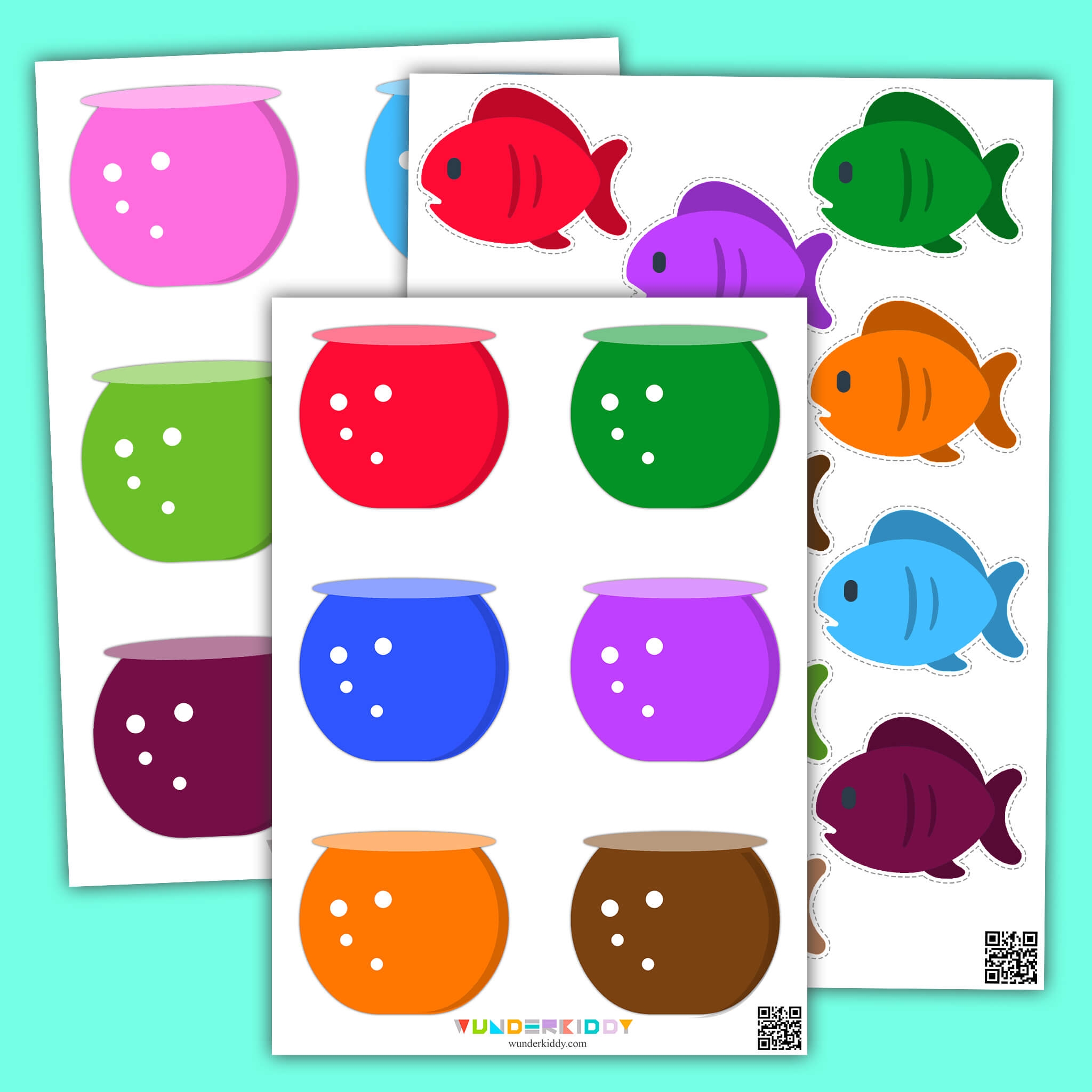Fish Bowl Template Printable Free