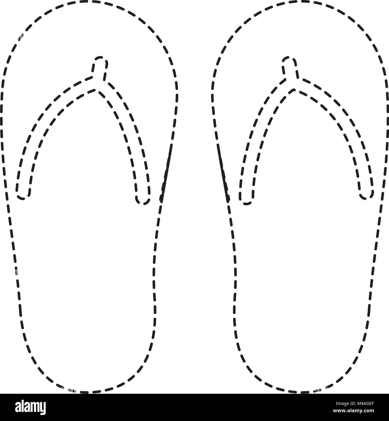 Flip Shoe Black And White Stock Photos Images Page 2 Alamy