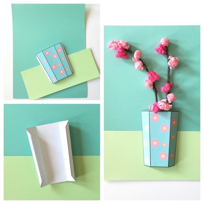 Printable Vase Template