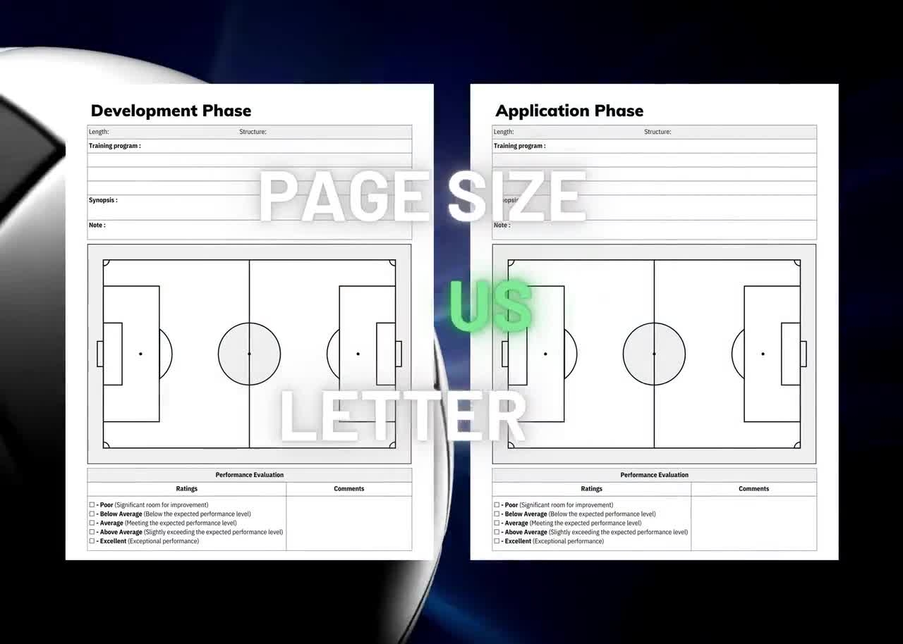 Excel Printable Football Practice Plan Template
