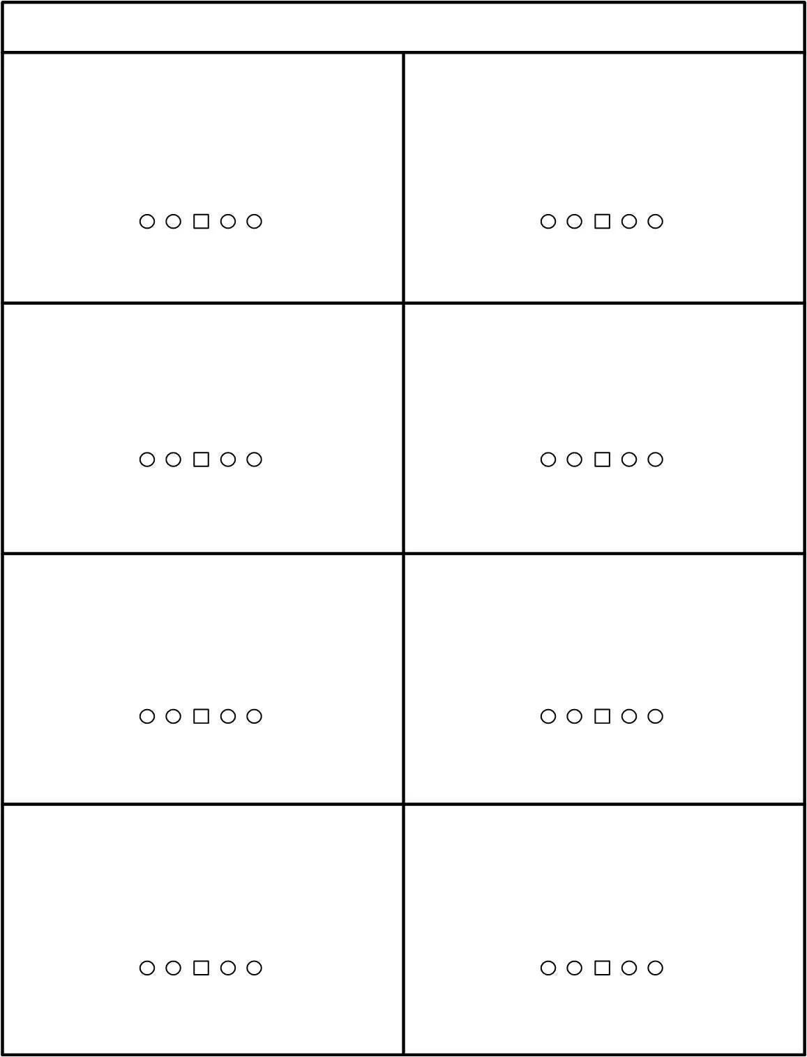 Football Playbook Blank Play Sheets 8 On A Page Portrait Blank Sheets PDF Digital Download