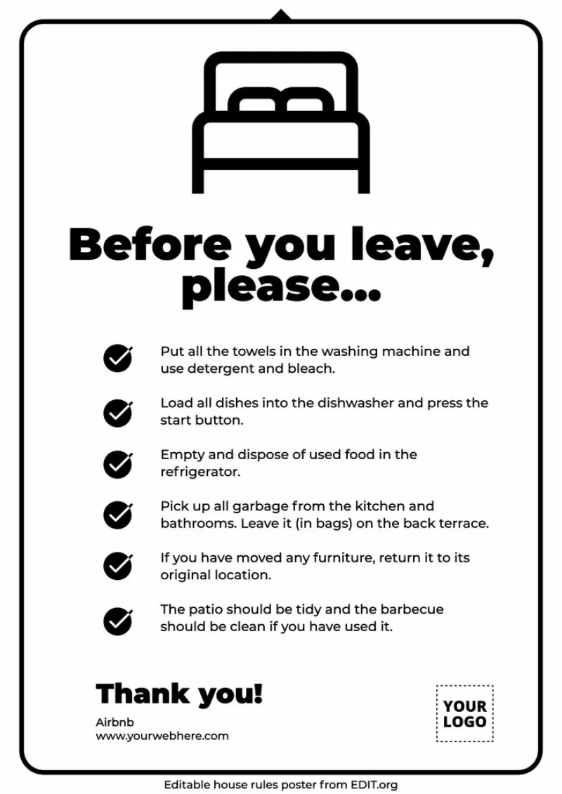 Free Airbnb Welcome Book Templates