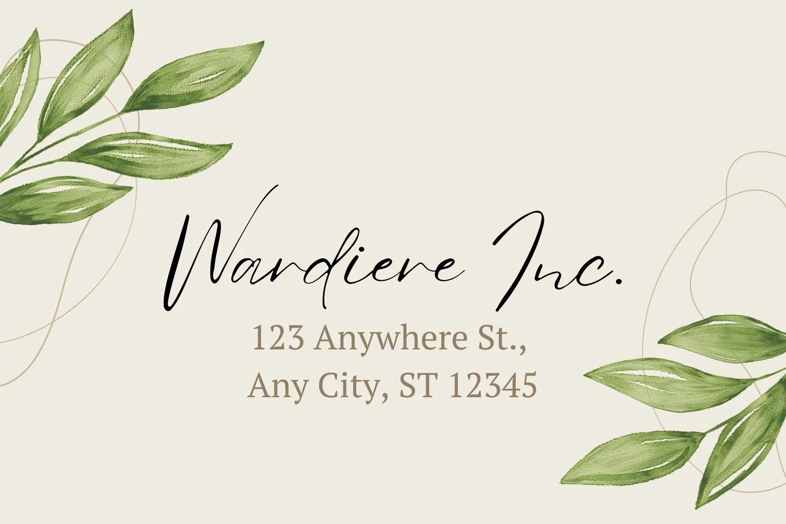 Free And Printable Custom Address Label Templates Canva
