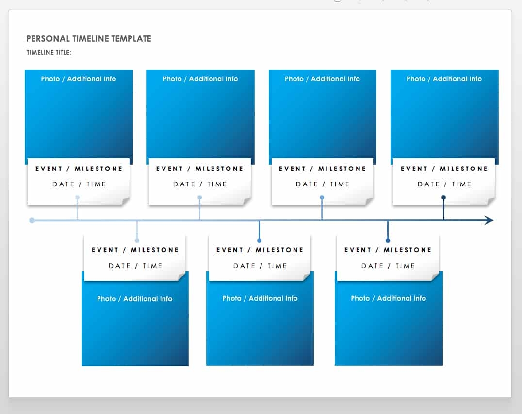 Free Printable Timeline Template