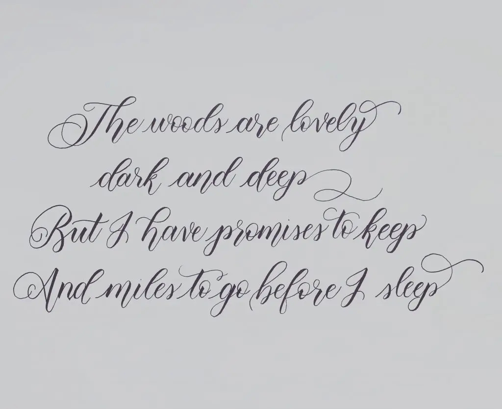 Calligraphy Templates Printable