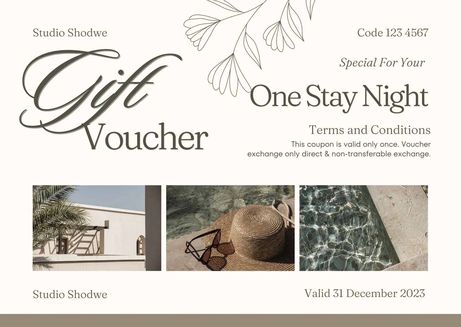 Free Printable Weekend Away Voucher Template