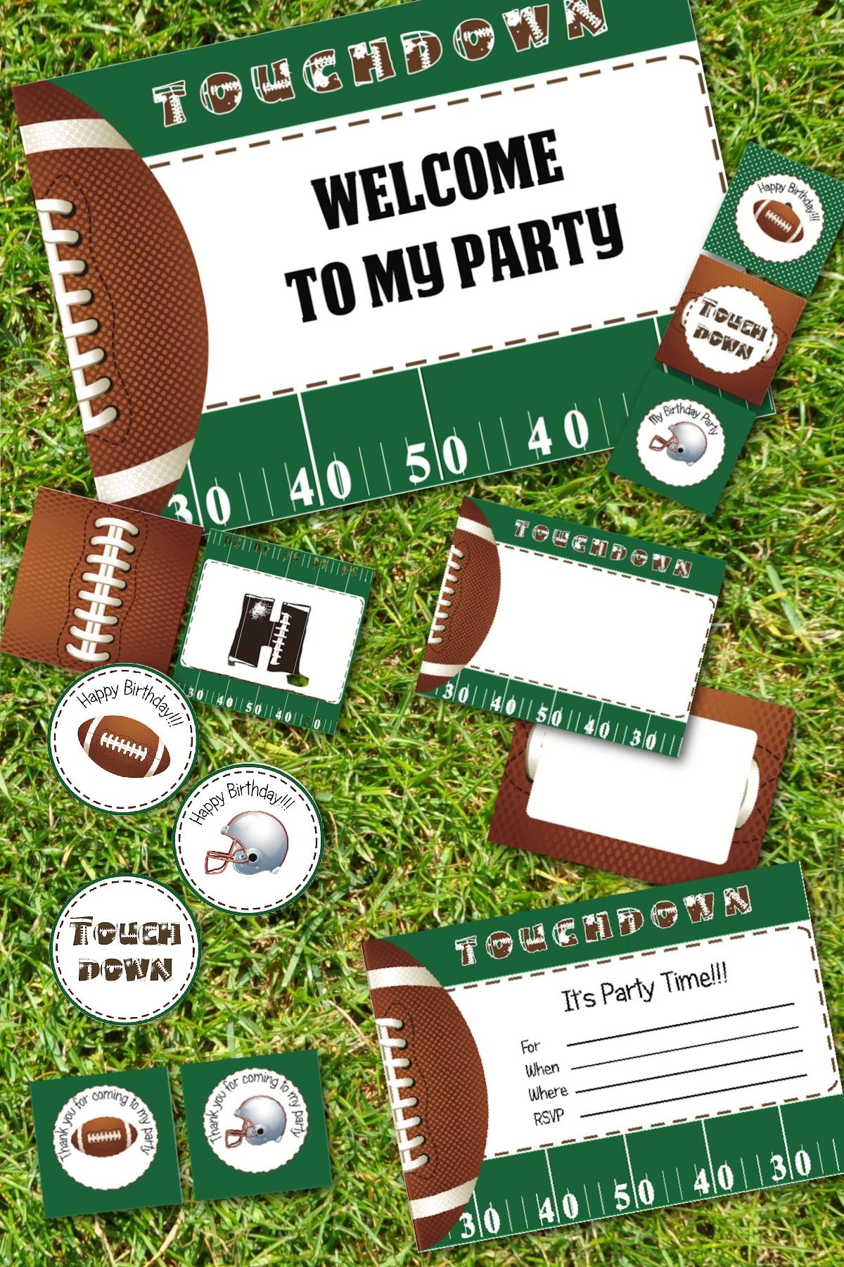 Free Printable Super Bowl Party Invitations Templates Free