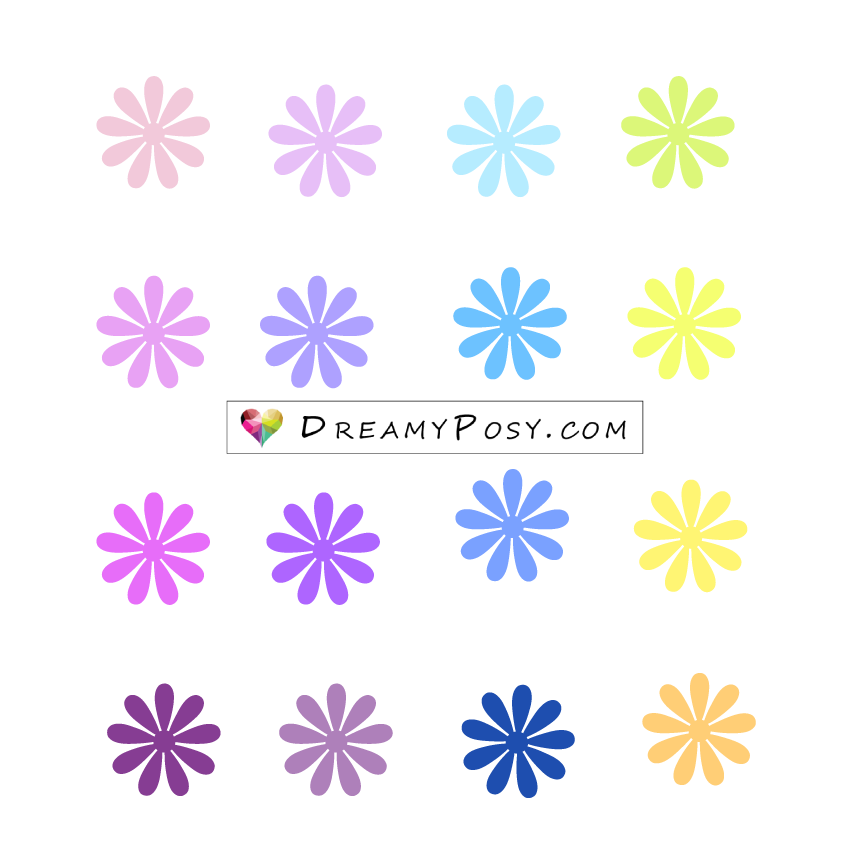 Free Paper Flower Templates PDF SVG PNG Files With Super Easy Tutorial