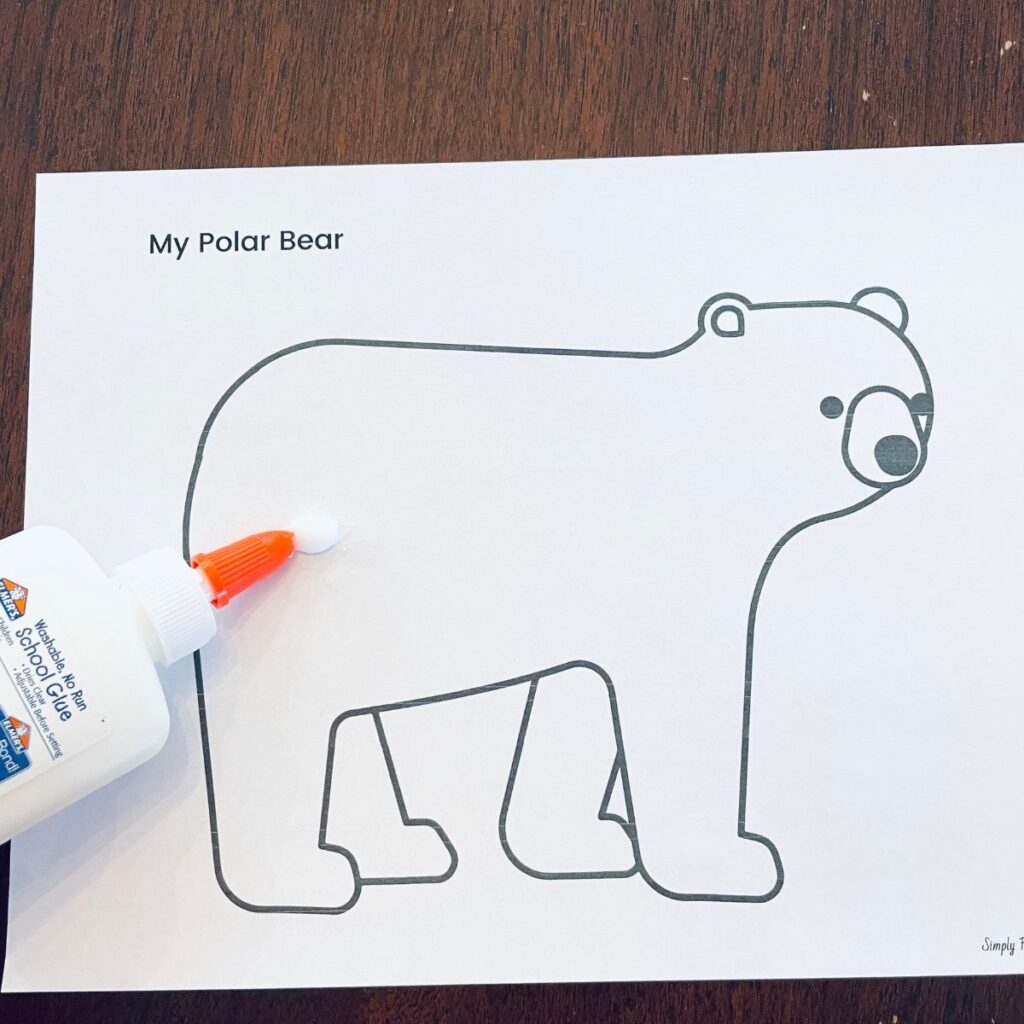 Bear Printable Template