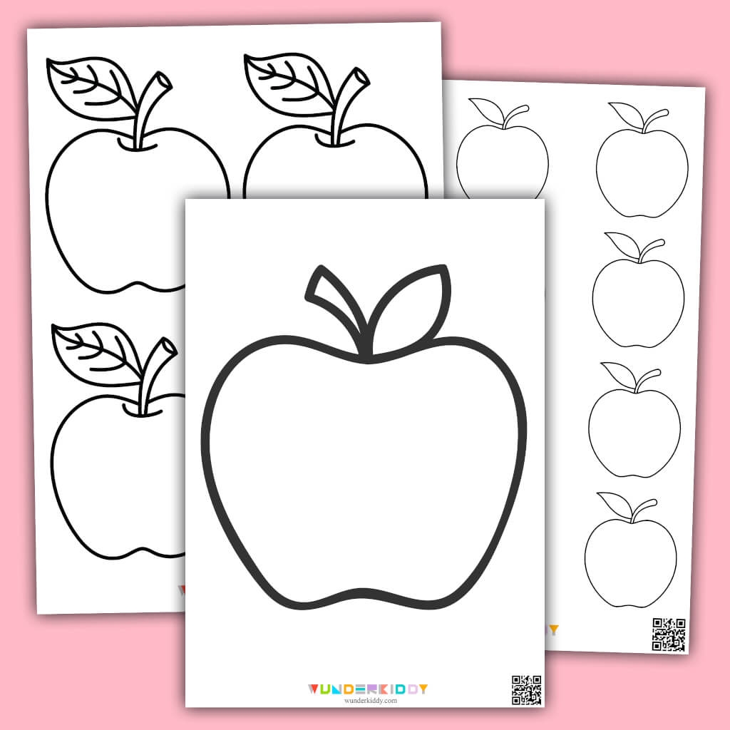 Apple Tree Template Printable