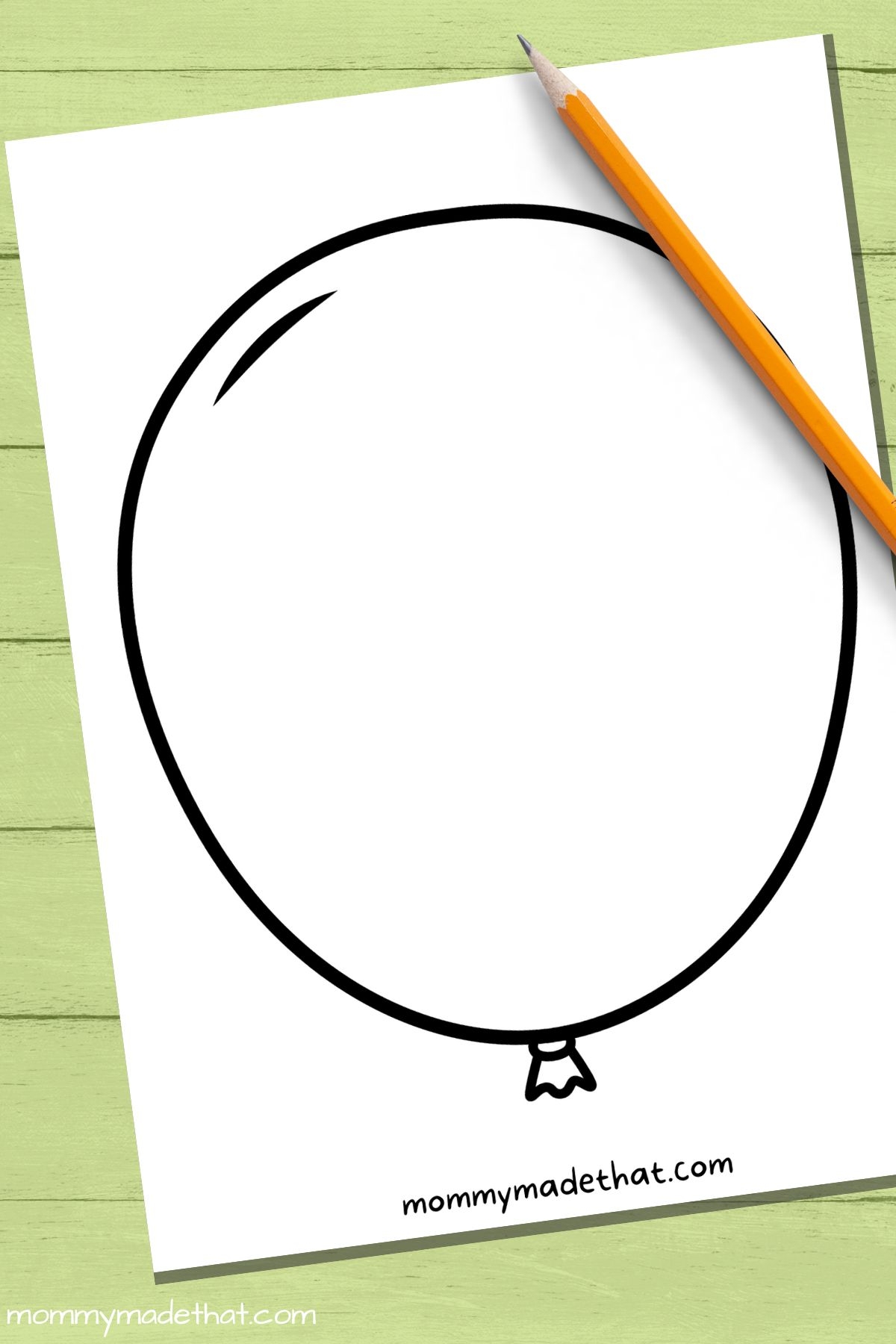 Free Printable Balloon Templates Different Sizes 