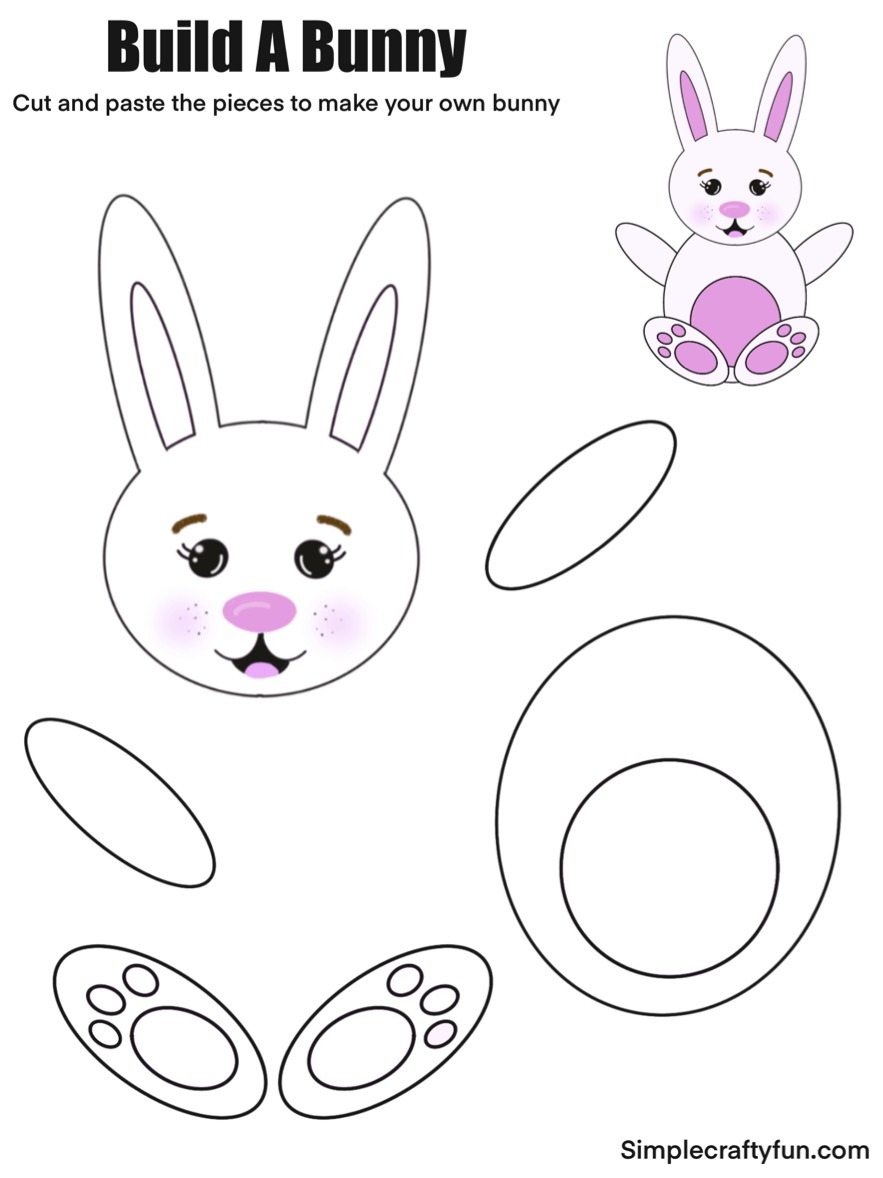Bunny Template Printable Free