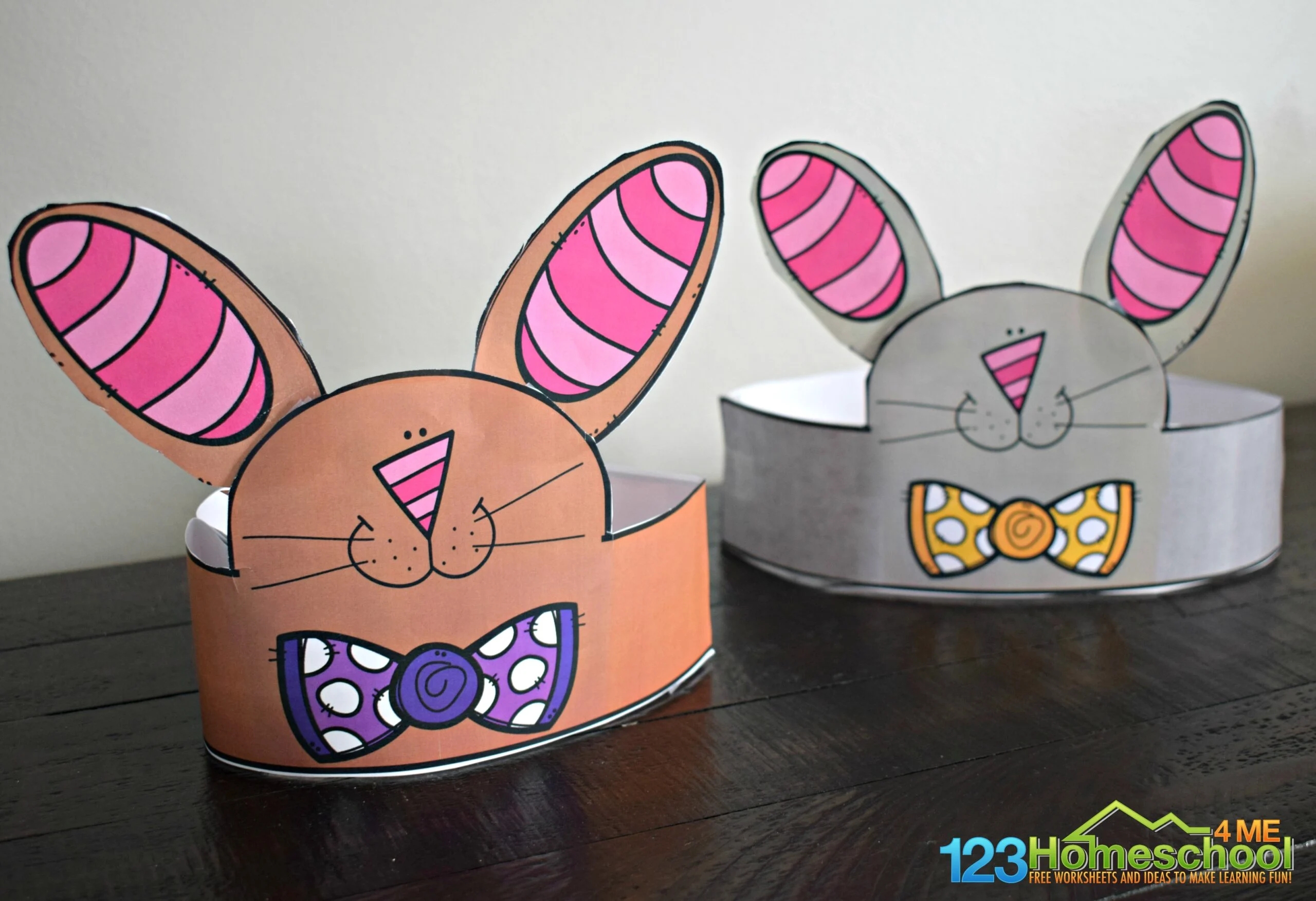 FREE Printable Bunny Ears Easter Hat Template FREE Printable Bunny Ears Easter Hat Template