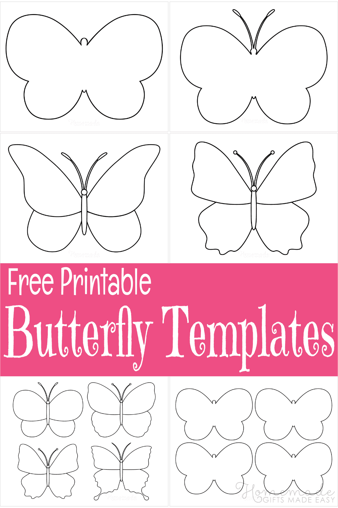 Butterfly Wing Template Printable
