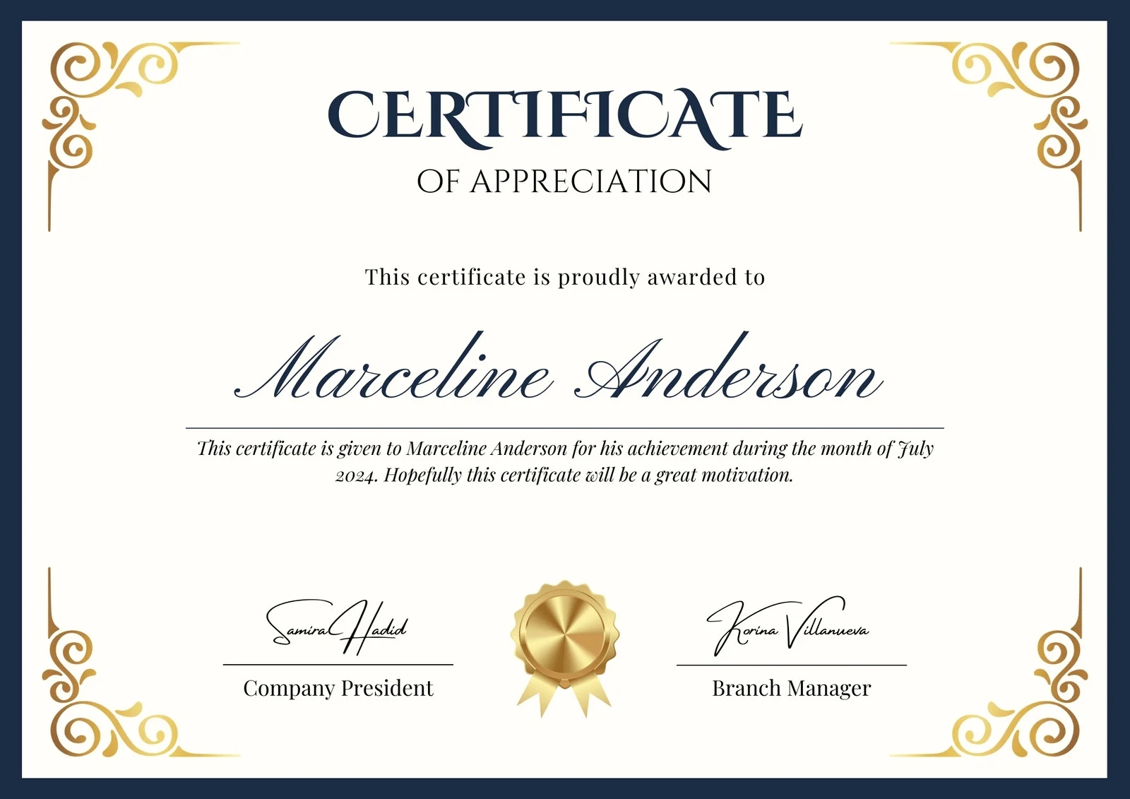 Free Printable Certificate Templates You Can Customize Canva