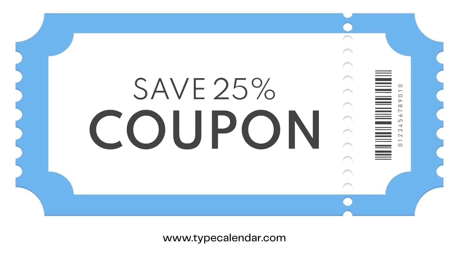 Free Printable Coupon Templates Word PDF 