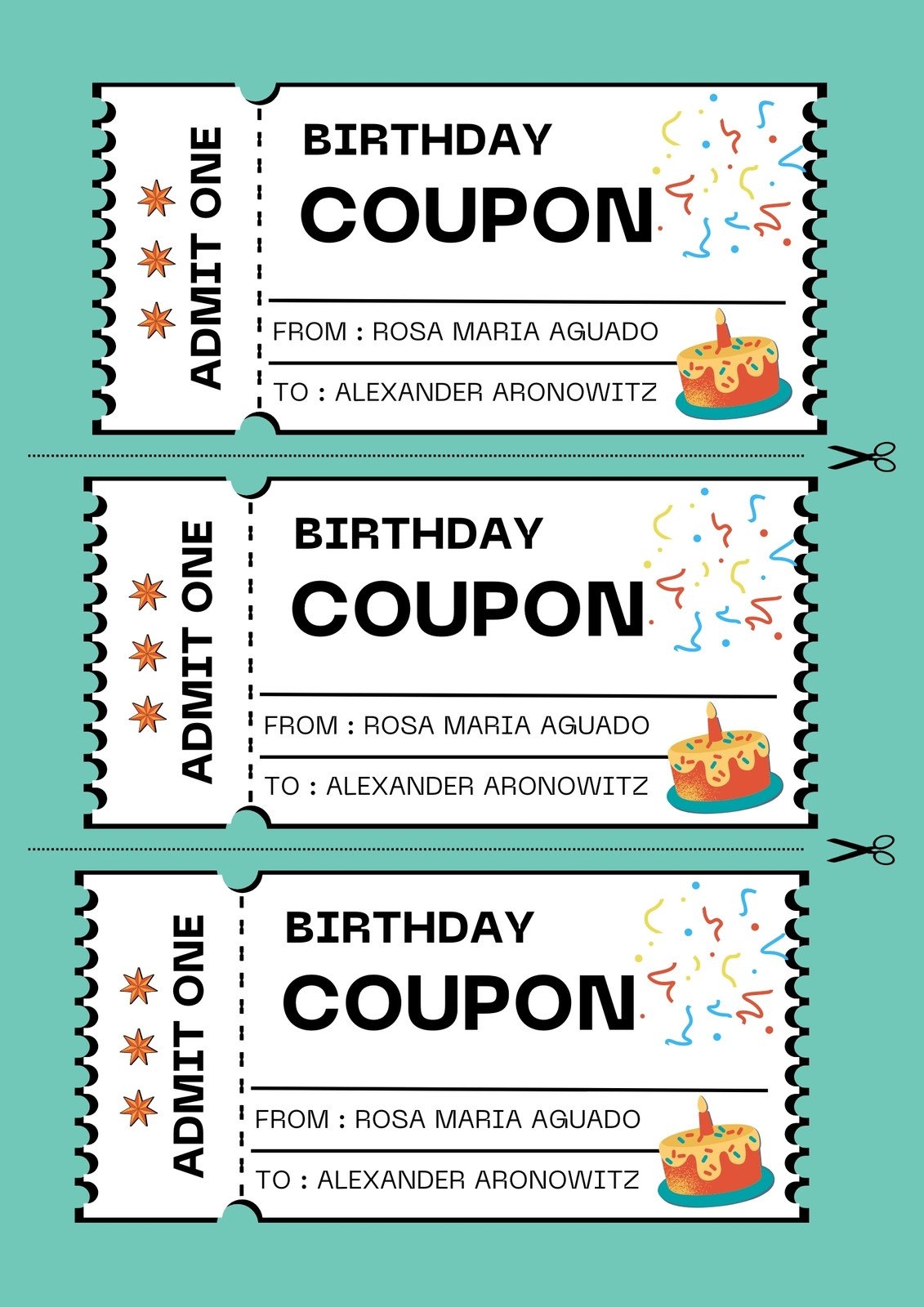 Printable Coupon Template Free