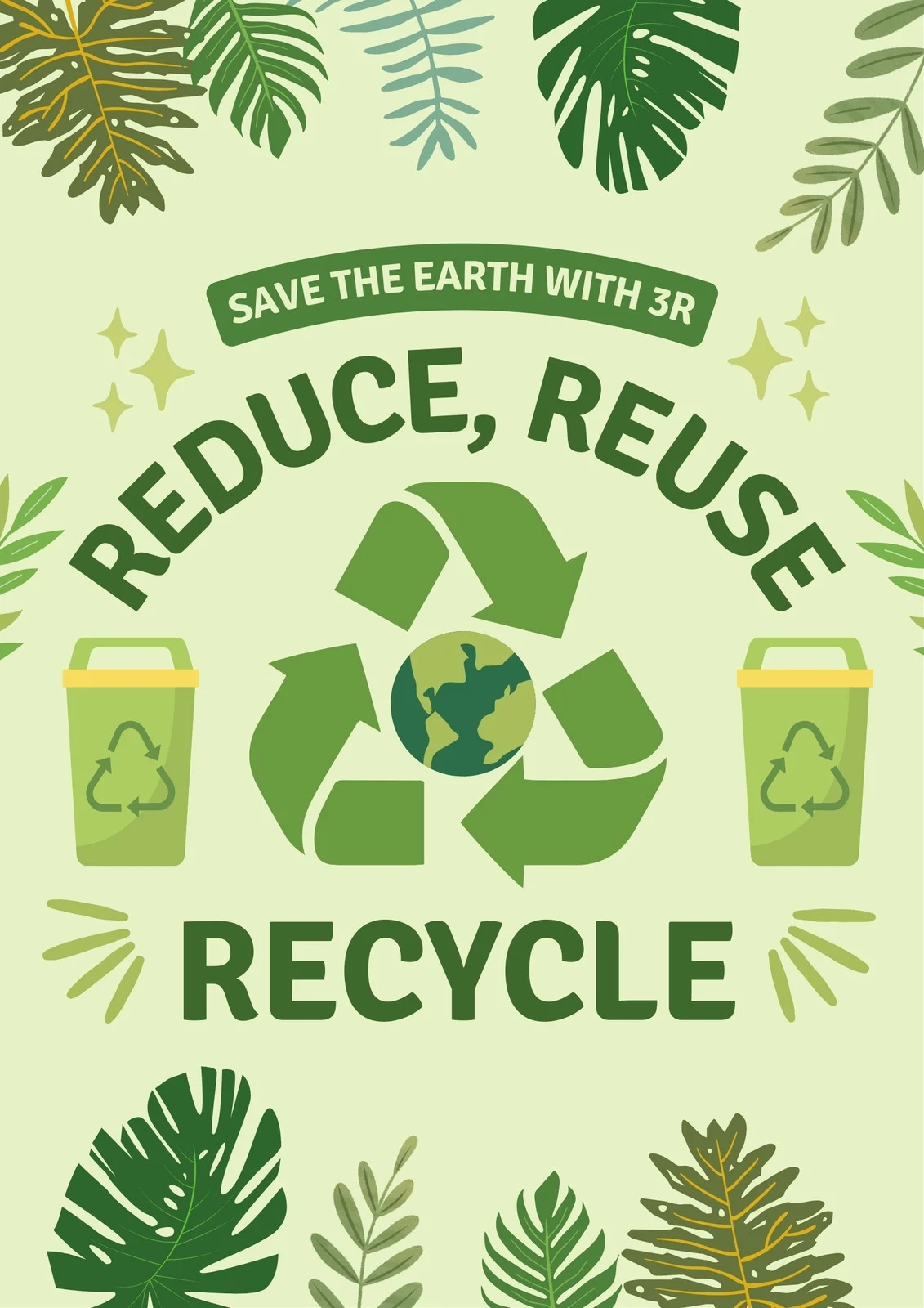 Earth Template Free Printable