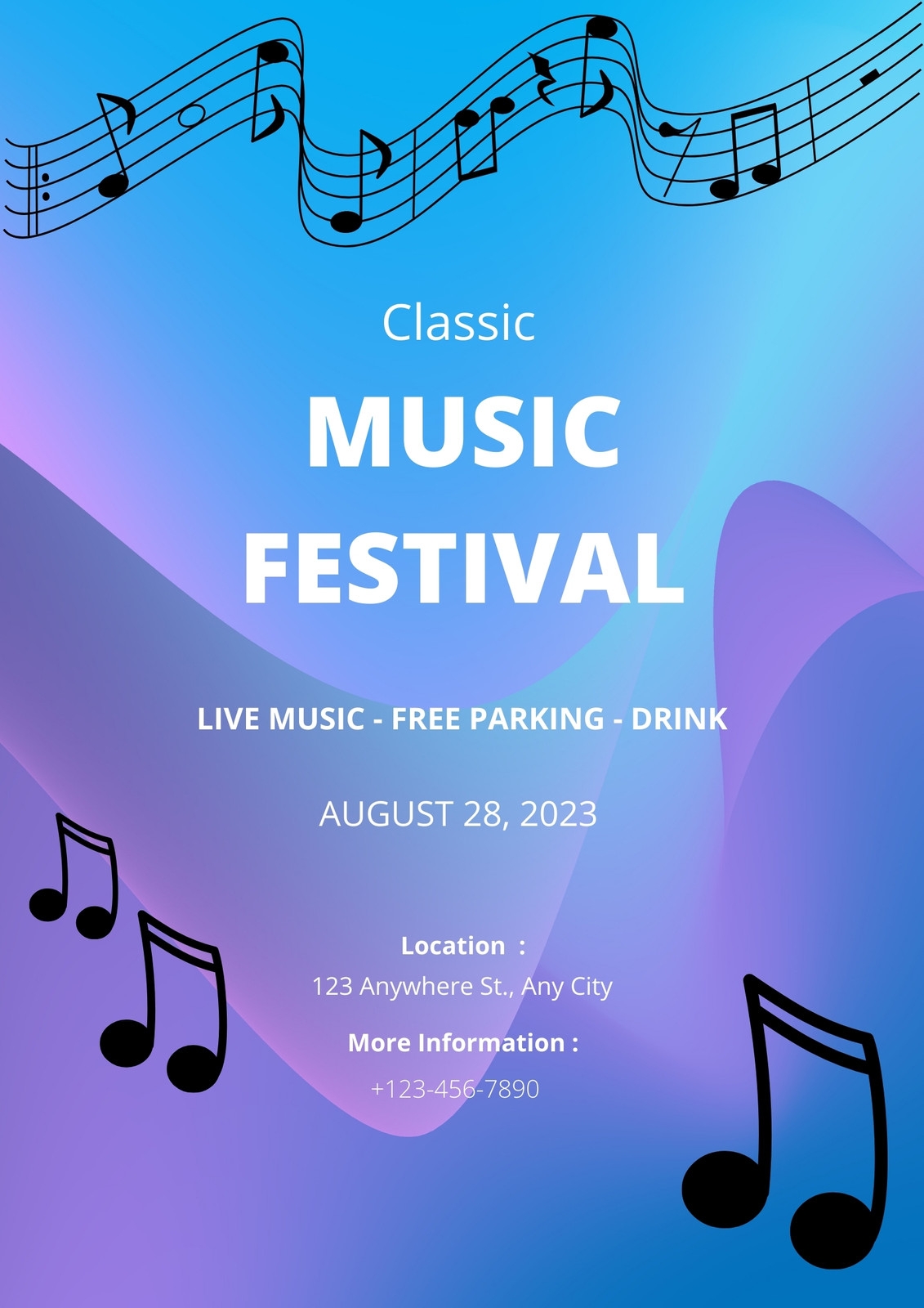 Free Printable Customizable Event Flyer Templates Canva