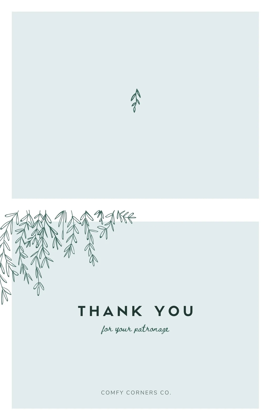 Free Printable Customizable Folded Note Card Templates Canva