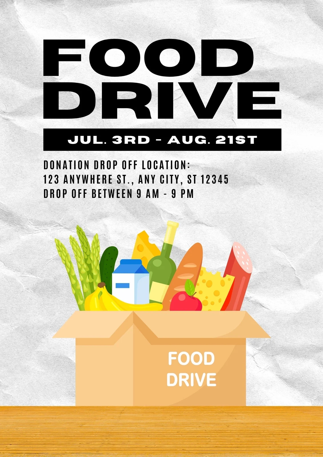Free Printable Customizable Fundraiser Flyer Templates Canva