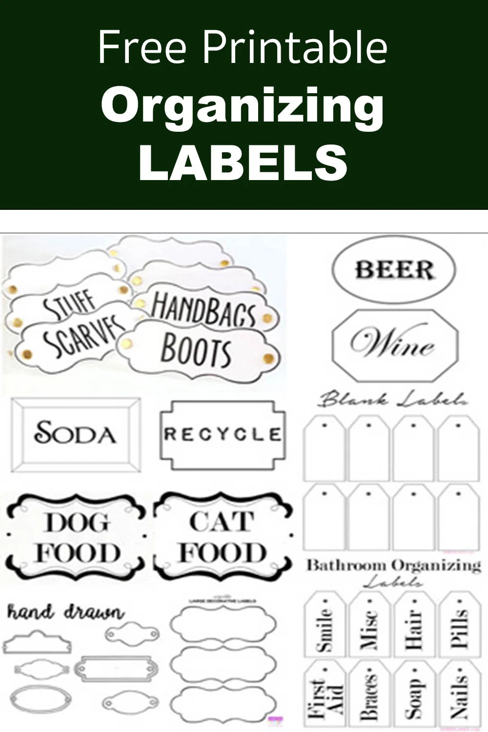 Free Printable Jar Labels Template Word