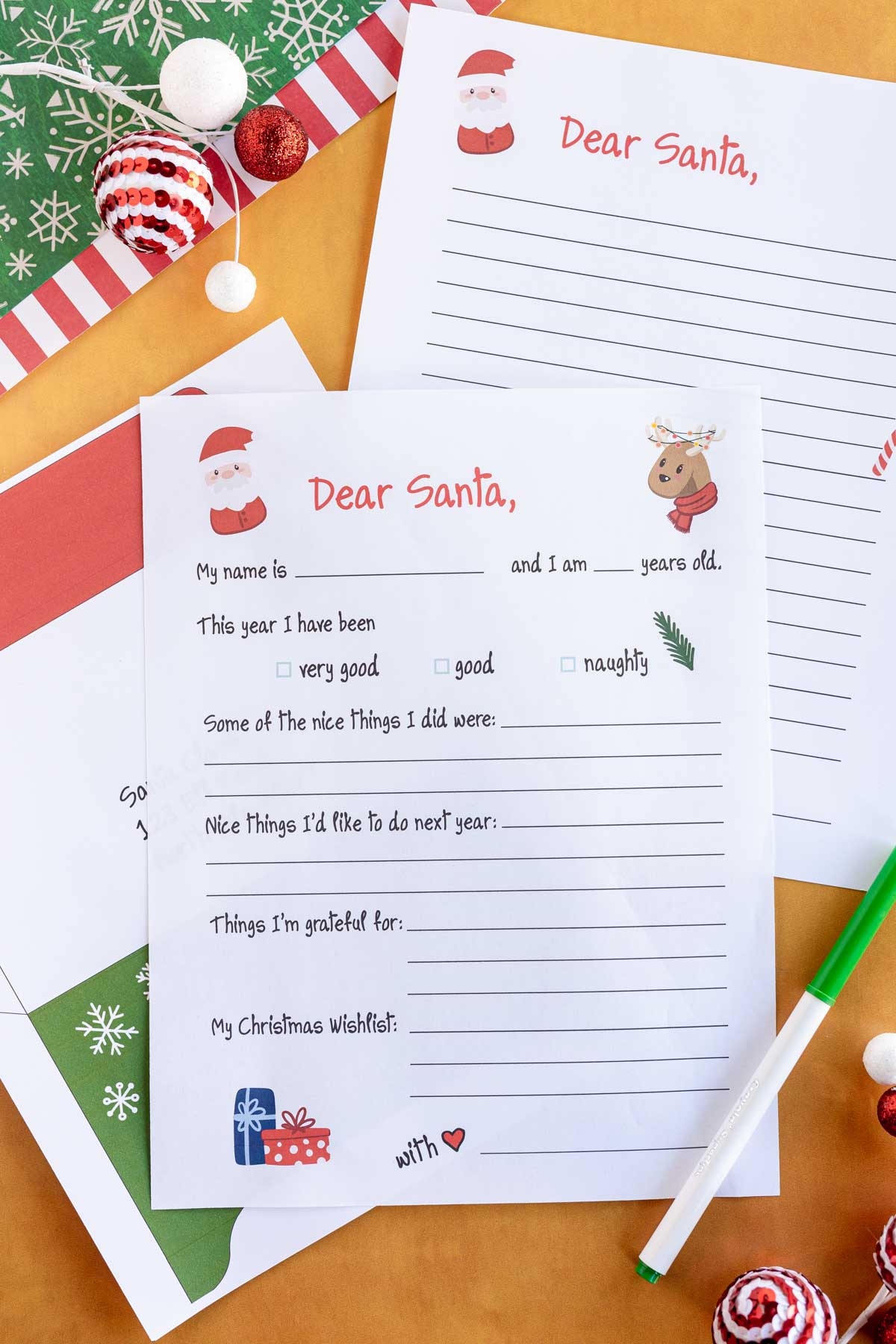 Free Printable From Santa Letter Templates