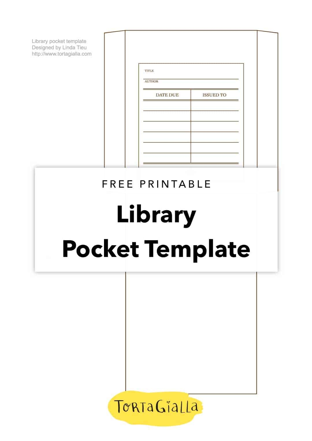 Printable Pocket Template