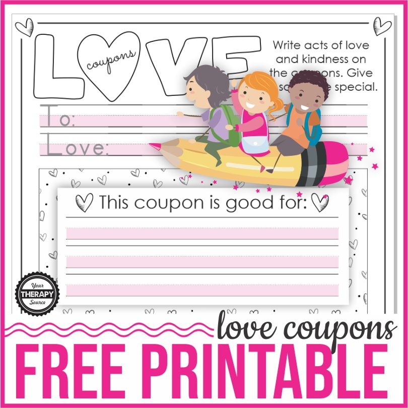 Free Printable Love Coupons Template