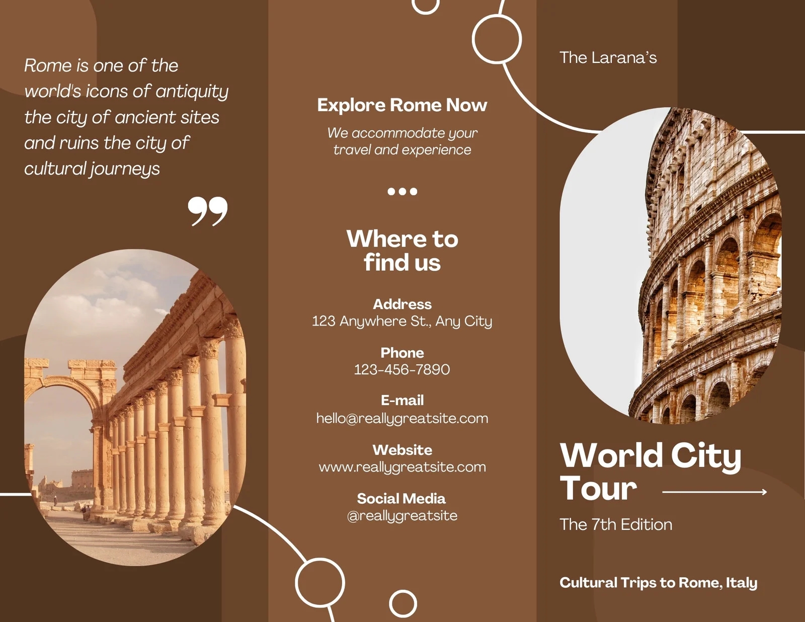 Free Printable Professional Brochure Templates Canva