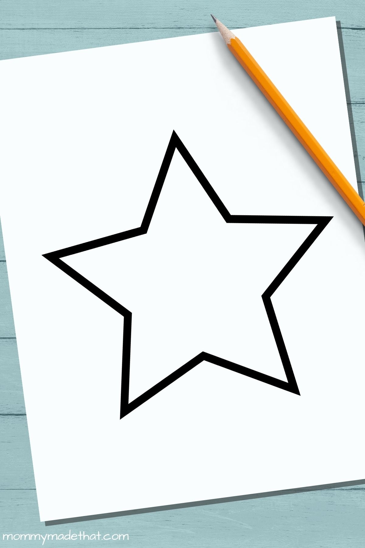 Large Printable Star Template