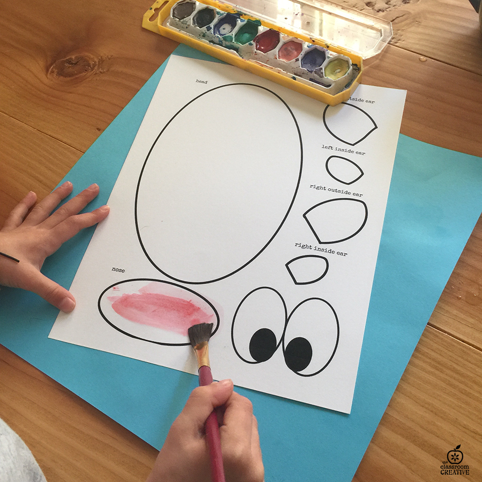 Free Reindeer Template And Craft