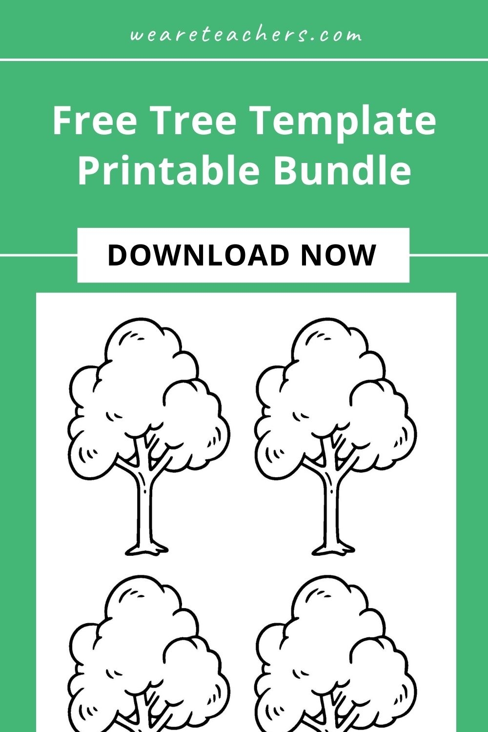 Free Tree Template Printable Bundle Free Tree Template Printable Bundle