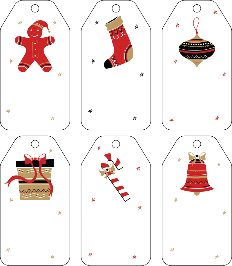 Free Xmas Gift Tag Printables Printable Party Favors