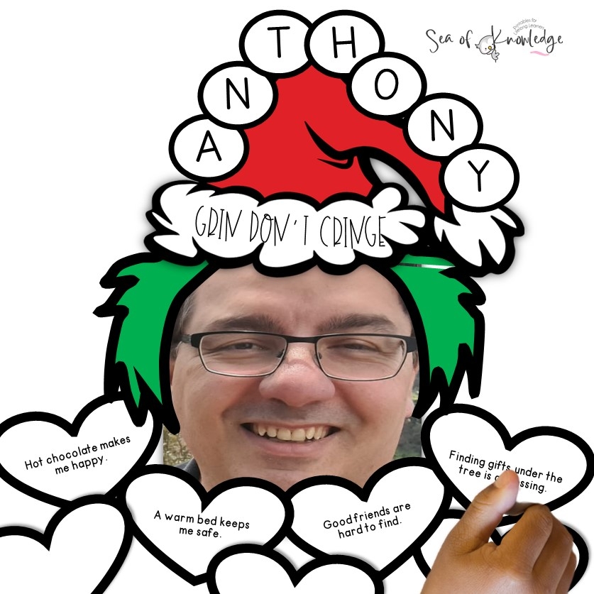 Printable Grinch Craft Template