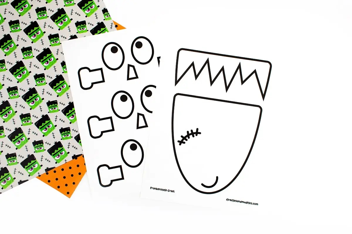 Fun Halloween Frankenstein Craft For Kids To Make Fireflies And Mud Pies