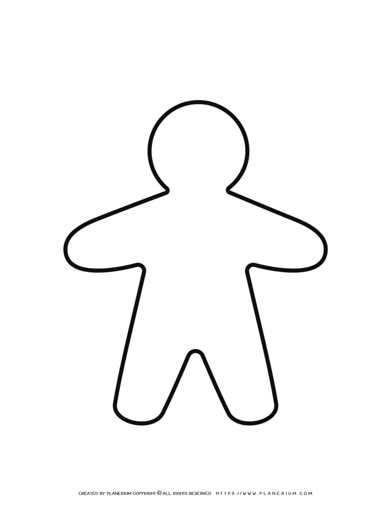 Gingerbread Template Planerium