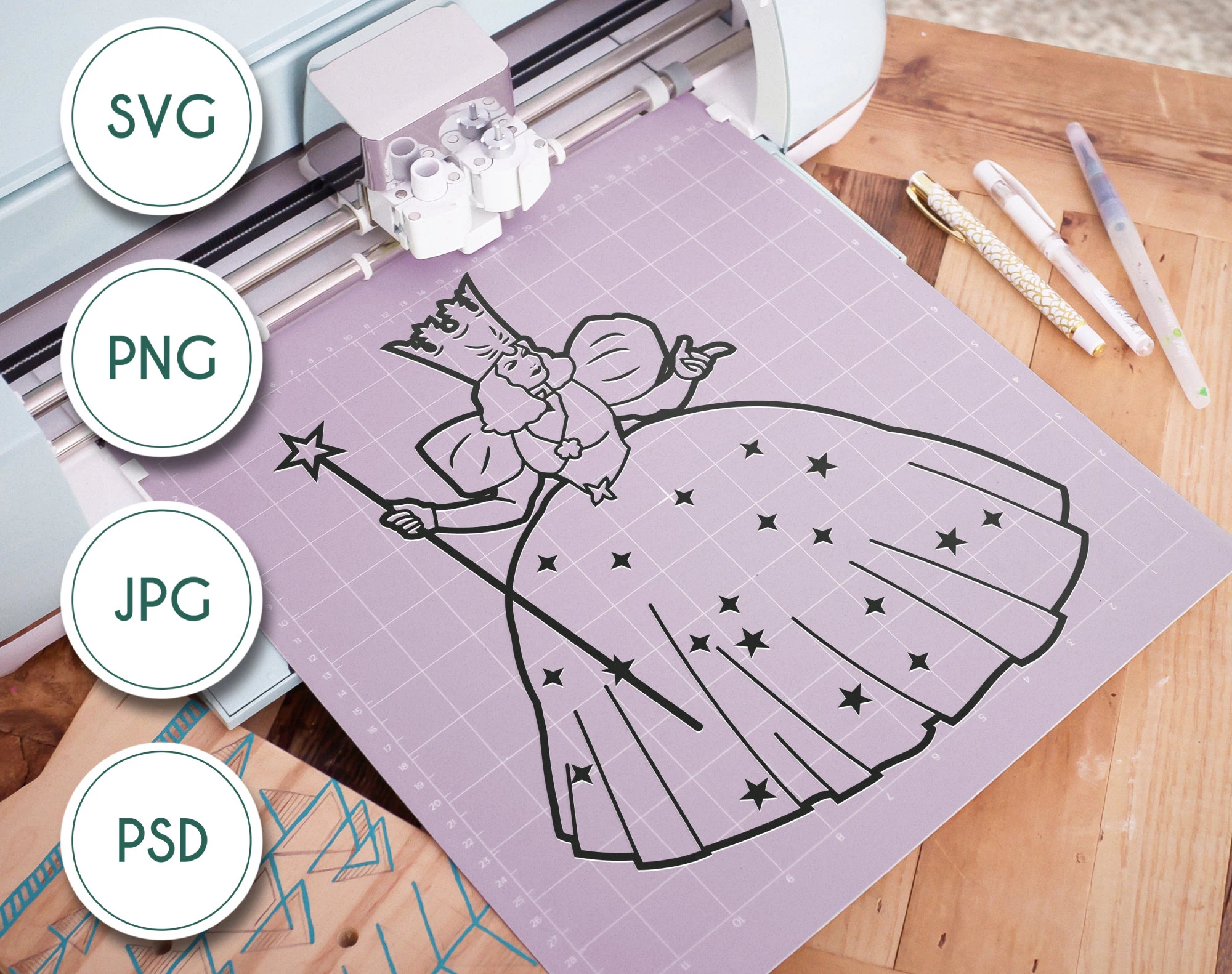 Glinda The Good Witch Crown Template Printable