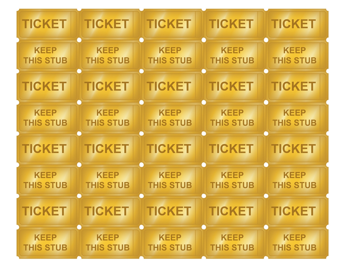 Golden ticket templates Tim s Printables