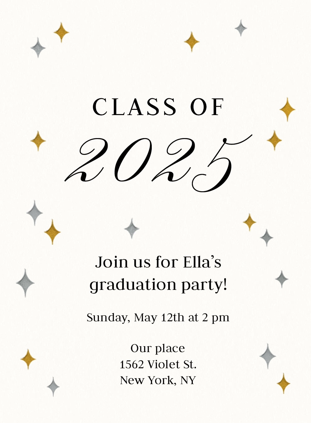 Printable Graduation Invitations Templates