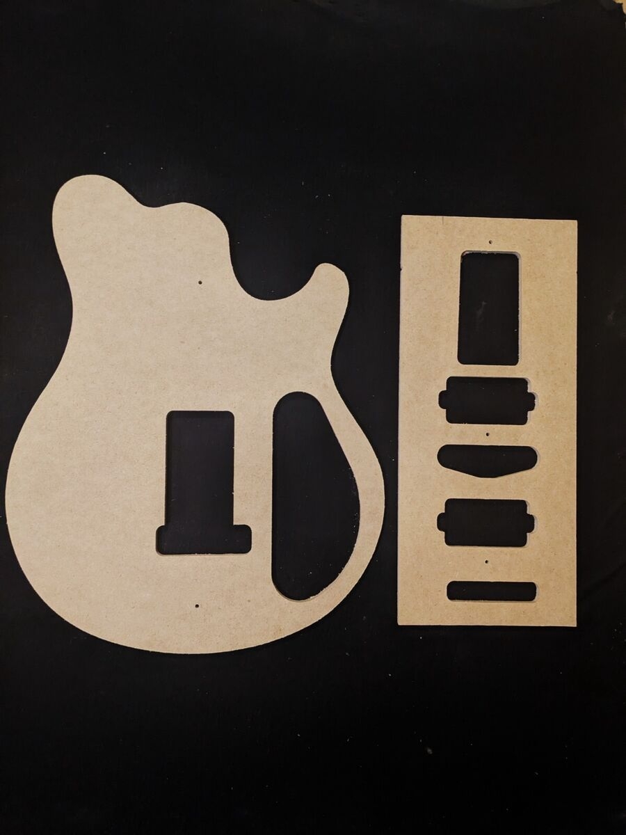 Guitar Templates Axis Type Guitar Body Template CNC Made EBay