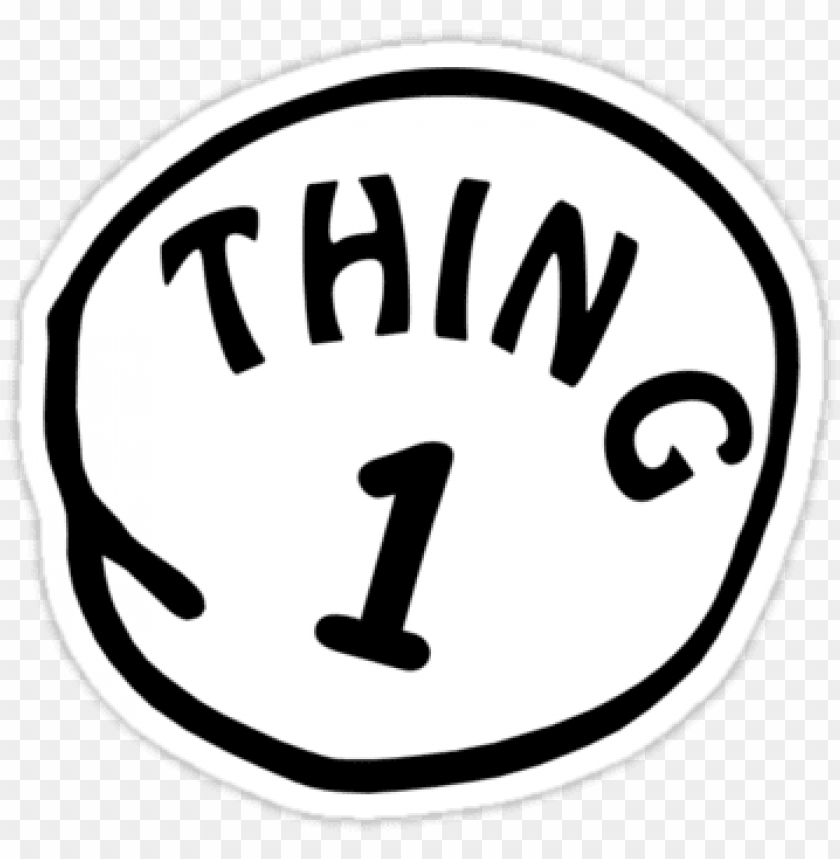 Inspirational Thing 1 Thing 2 Printable Images Thing Thing 1 Thing 2 Logo PNG Transparent With Clear Background ID 102685 TOPpng